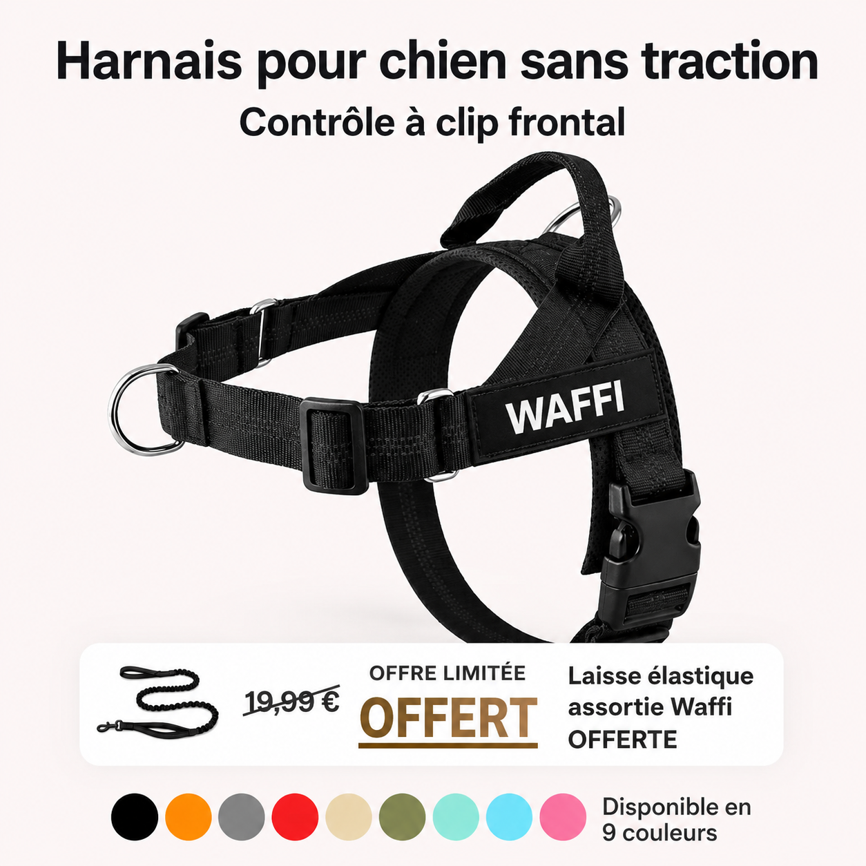 harnais anti-traction Waffi